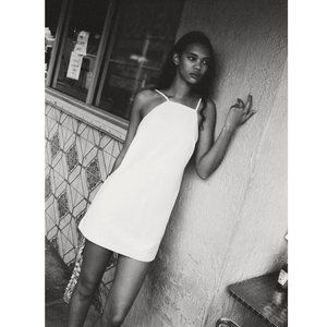 NWT Zara Size XS Mini White Strappy Dress